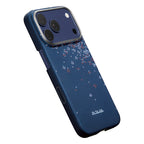 __vg|Lacivert|2|741654370704-03|Apple iPhone 17 Pro Max Kılıf MagSafe Şarj Özellikli Aramid Karbon Fiber Pitaka Sakura Hours Serisi Kapak