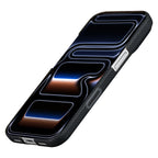 __vg|Siyah|4|741654370711-05|Apple iPhone 17 Pro Max Kılıf MagSafe Şarj Özellikli Aramid Karbon Fiber Pitaka Sakura Hours Serisi Kapak