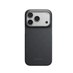 Apple iPhone 18 Pro Max Kılıf MagSafe Şarj Özellikli Aramid Karbon Fiber Pitaka Argyle Serisi Kapak - Siyah