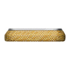 Apple iPhone 18 Pro Max Kılıf MagSafe Şarj Özellikli Aramid Karbon Fiber Pitaka Wind Over Wheat Serisi Kapak - Gold