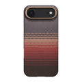 __vg|Kahverengi|0|749355418169-01|Apple iPhone 17 Air Kılıf M-safe Şarj Özellikli Aramid Karbon Fiber Pitaka Tactile Woven Sunset-Moonrise Serisi Kapak