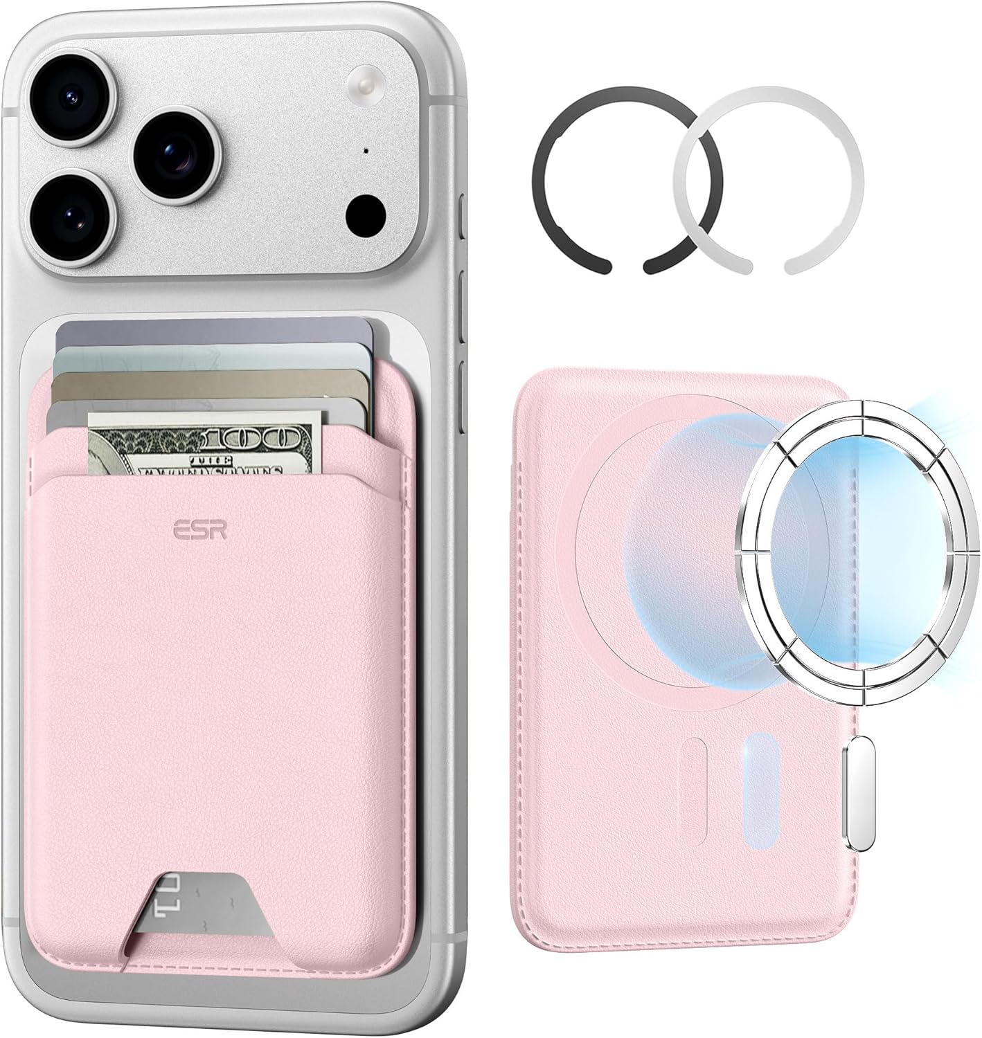 ESR MagSafe Kartlık Cüzdan – 5 Kart, RFID, Kompakt & Dayanıklı