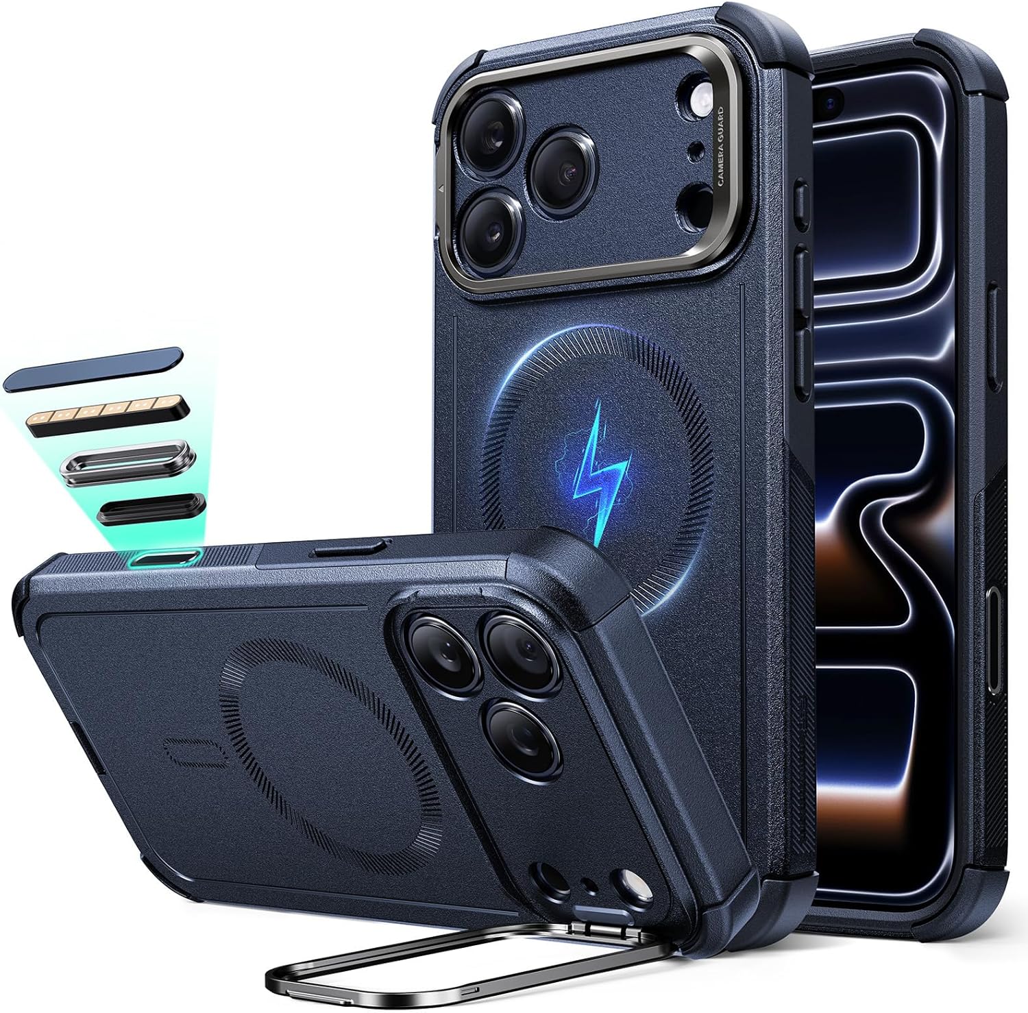 iPhone 17 Pro Max için ESR Stash MagSafe Standlı Kılıf