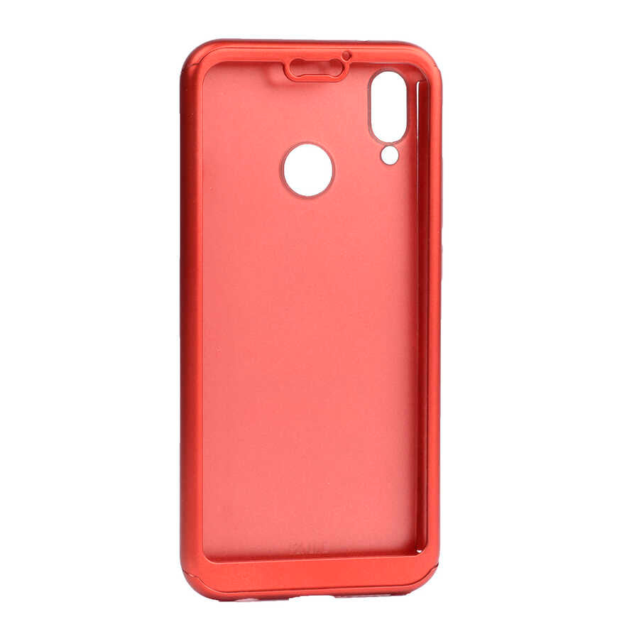 __vg|Kırmızı|0|8680436336106-01|Huawei P Smart 2019 Kılıf Gordonix 360 3 Parçalı Rubber Kapak