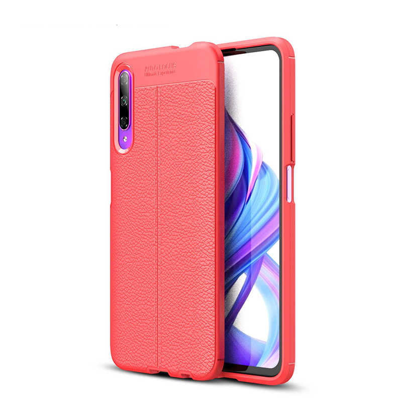 __vg|Kırmızı|0|8680436568880-01|Huawei P Smart Pro 2019 Kılıf Gordonix Niss Silikon Kapak