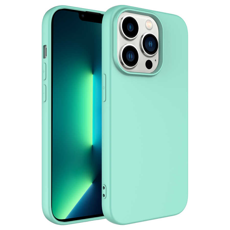 __vg|Açık Yeşil|0|8680436607596-01|Apple iPhone 14 Pro Max Kılıf Gordonix Mara Lansman Kapak
