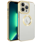 __vg|Gold|0|8680436609002-01|Apple iPhone 14 Pro Max Kılıf Kamera Korumalı Logo Gösteren Gordonix Omega Kapak