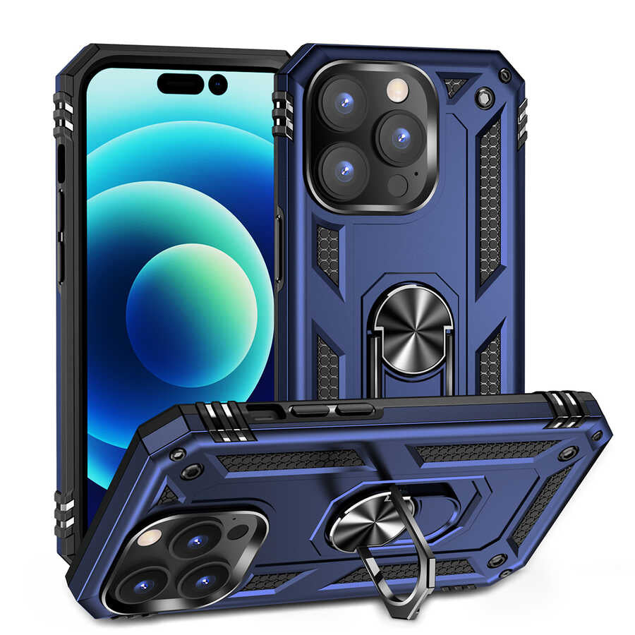 __vg|Mavi|0|8680436610497-01|Apple iPhone 14 Pro Max Kılıf Gordonix Vega Kapak