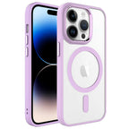 __vg|Pembe Açık|0|8680436612156-01|Apple iPhone 14 Pro Max Kılıf Wireless Şarj Özellikli Gordonix Krom MagSafe Silikon Kapak