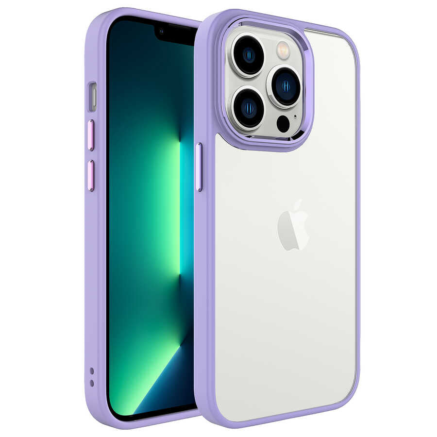 __vg|Lila|0|8680436618844-01|Apple iPhone 14 Pro Max Kılıf Gordonix Krom Kapak