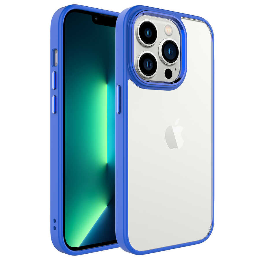__vg|Lacivert|0|8680436618875-01|Apple iPhone 14 Pro Max Kılıf Gordonix Krom Kapak