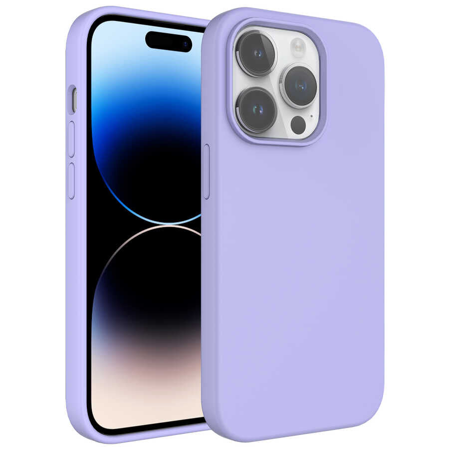 __vg|Lila|0|8680436623244-01|Apple iPhone 14 Pro Max Kılıf Sıvı Teknolojili Silinebilir Sert Gordonix Kivi Kapak