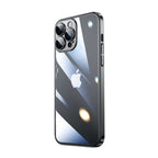 __vg|Siyah|0|8680436623558-01|Apple iPhone 14 Pro Max Kılıf Sert PC Renkli Çerçeveli Gordonix Riksos Kapak