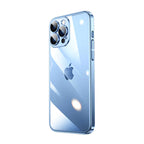 __vg|Mavi|0|8680436623572-01|Apple iPhone 14 Pro Max Kılıf Sert PC Renkli Çerçeveli Gordonix Riksos Kapak
