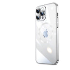 __vg|Gümüş|0|8680436624425-01|Apple iPhone 14 Pro Max Kılıf Wireless Şarj Özellikli Sert PC Gordonix Riksos MagSafe Kapak