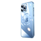 __vg|Mavi|0|8680436624432-01|Apple iPhone 14 Pro Max Kılıf Wireless Şarj Özellikli Sert PC Gordonix Riksos MagSafe Kapak