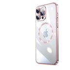 __vg|Rose Gold|0|8680436624456-01|Apple iPhone 14 Pro Max Kılıf Wireless Şarj Özellikli Sert PC Gordonix Riksos MagSafe Kapak