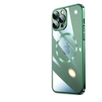 __vg|Koyu Yeşil|0|8680436624463-01|Apple iPhone 14 Pro Max Kılıf Wireless Şarj Özellikli Sert PC Gordonix Riksos MagSafe Kapak