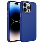 __vg|Lacivert|0|8680436632024-01|Apple iPhone 14 Pro Max Kılıf Metal Çerçeve ve Buton Tasarımlı Silikon Gordonix Luna Kapak