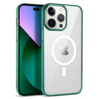 __vg|Koyu Yeşil|0|8680436634325-01|Apple iPhone 14 Pro Max Kılıf Gordonix Wireless Şarj Özellikli Pixel MagSafe Kapak