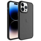 __vg|Siyah|0|8680436636213-01|Apple iPhone 14 Pro Max Kılıf Buzlu Sert PC Gordonix May Kapak