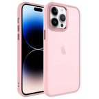 __vg|Pembe Açık|0|8680436636244-01|Apple iPhone 14 Pro Max Kılıf Buzlu Sert PC Gordonix May Kapak