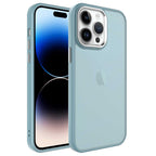 __vg|Mavi|0|8680436636275-01|Apple iPhone 14 Pro Max Kılıf Buzlu Sert PC Gordonix May Kapak