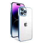 __vg|Mavi Açık|0|8680436638811-01|Apple iPhone 14 Pro Max Kılıf Kamera Korumalı Renkli Çerçeveli Gordonix Garaj Kapak