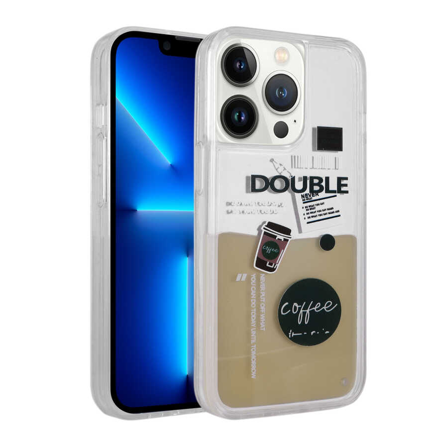 __vg|NO3|0|8680436639269-01|Apple iPhone 14 Pro Max Kılıf Desenli Sıvılı Gordonix Drink Silikon Kapak