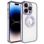 __vg|Lila|0|8680436645420-01|Apple iPhone 14 Pro Max Kılıf Kamera Korumalı Logo Gösteren Gordonix Omega Kapak