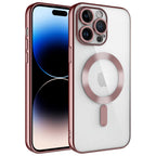 __vg|Rose Gold|0|8680436646373-01|Apple iPhone 14 Pro Max Kılıf Kamera Korumalı MagSafe Wireless Şarj Özellikli Gordonix Demre Kapak