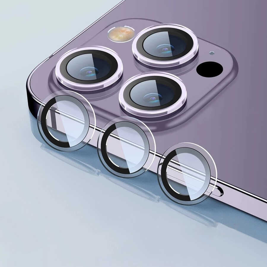 __vg|Renksiz|0|8680436648728-01|Apple iPhone 14 Pro Max Gordonix CL-07 Kamera Lens Koruyucu