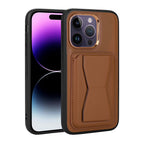 __vg|Kahverengi|0|8680436652176-01|Apple iPhone 14 Pro Max Kılıf Kartlıklı Standlı ​Pu Deri Gordonix Memo Kapak