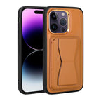 __vg|Kahve Açık|0|8680436652190-01|Apple iPhone 14 Pro Max Kılıf Kartlıklı Standlı ​Pu Deri Gordonix Memo Kapak