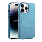 __vg|Mavi|0|8680436654637-01|Apple iPhone 14 Pro Max Kılıf PU Deri MagSafe Wireless Şarj Özellikli Gordonix Derix Kapak