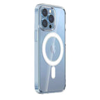 __vg|Renksiz|0|8680436655993-01|Apple iPhone 14 Pro Max Kılıf MagSafe Şarj Özellikli Şeffaf Sert PC Gordonix Embos Kapak
