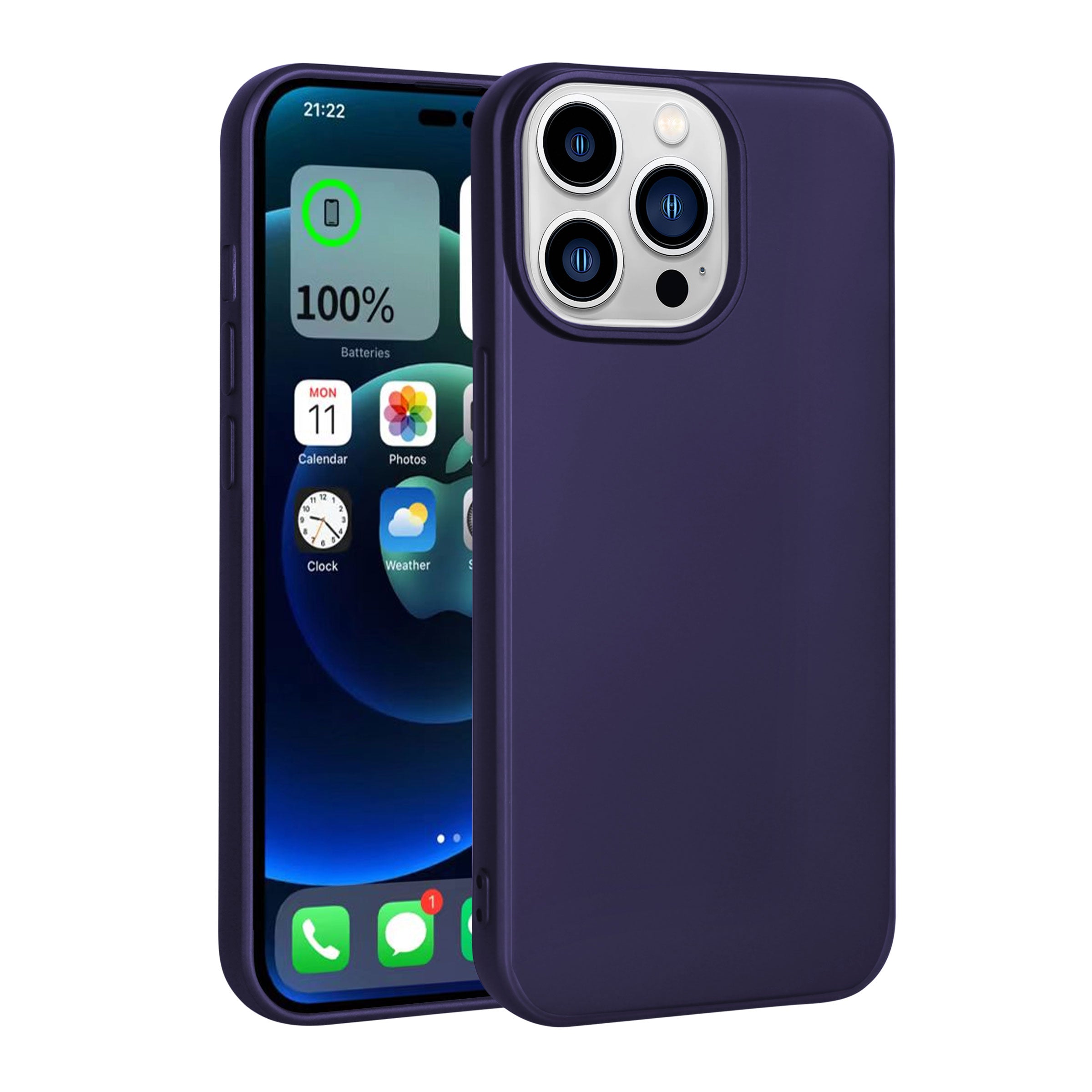 __vg|Derin Mor|0|8680436665725-01|Apple iPhone 14 Pro Max Kılıf Gordonix Premier Silikon Kapak