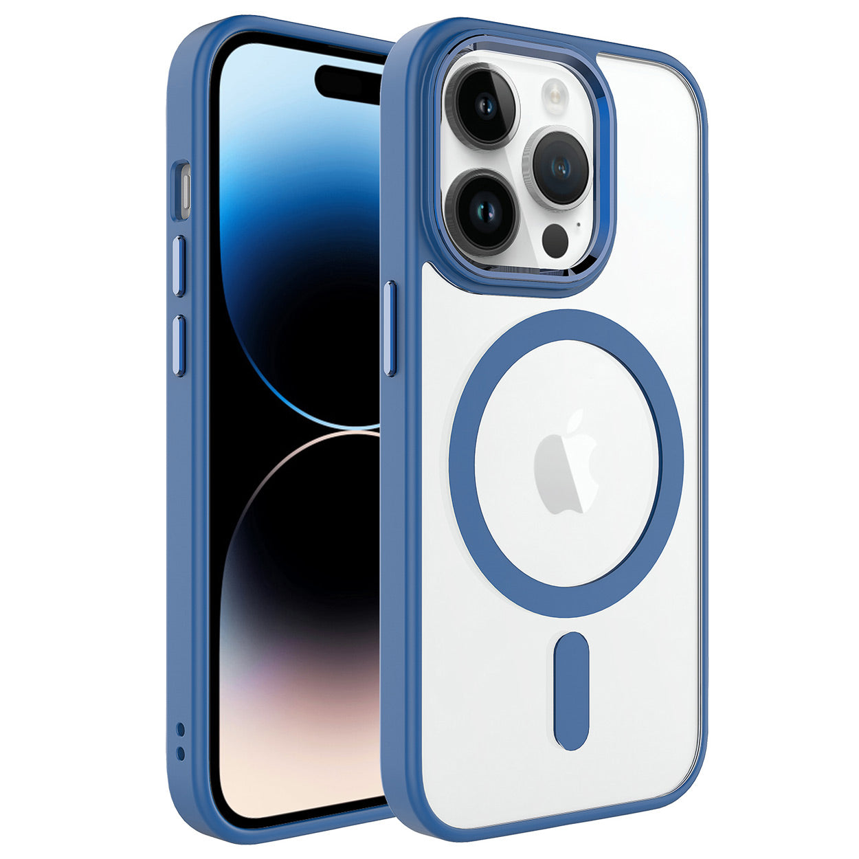 __vg|Lavendery Gray|0|8680436666289-01|Apple iPhone 14 Pro Max Kılıf Wireless Şarj Özellikli Gordonix Krom MagSafe Silikon Kapak