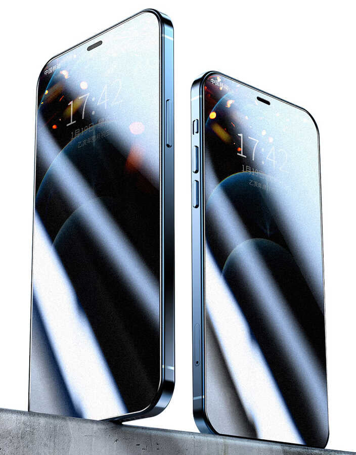 __vg|Siyah|0|8680436667521-01|Apple iPhone 14 Pro Max Gordonix Rika Premium Privacy Temperli Cam Ekran Koruyucu