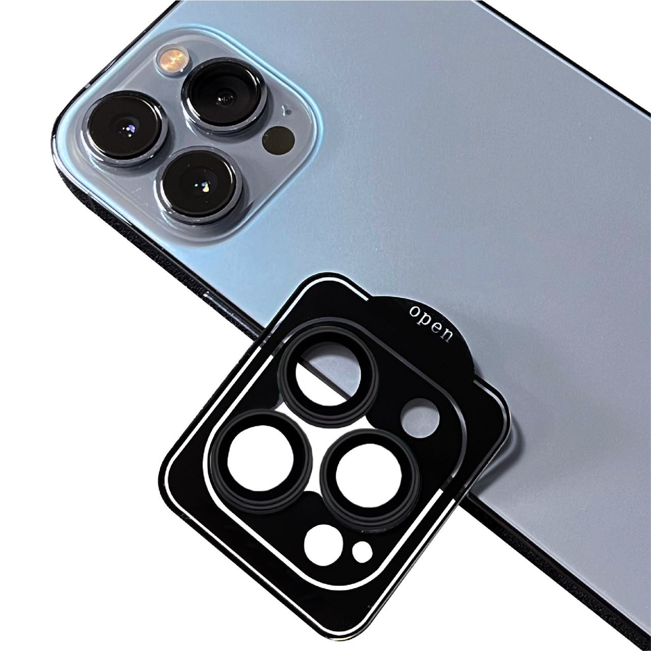 __vg|Siyah|0|8680436679937-01|Apple iPhone 14 Pro Max Gordonix CL-11 Safir Parmak İzi Bırakmayan Anti-Reflective Kamera Lens Koruyucu
