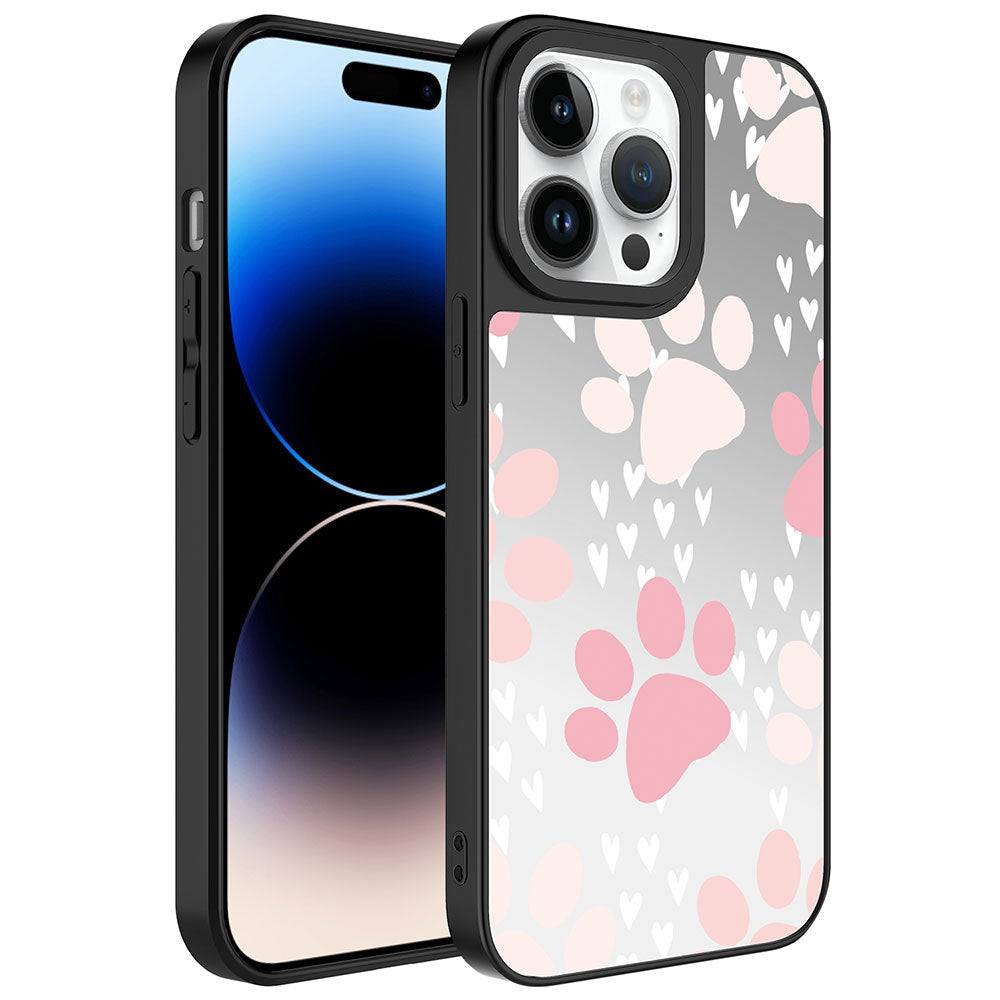 __vg|Pati|0|8680436682395-01|Apple iPhone 14 Pro Max Kılıf Aynalı Desenli Kamera Korumalı Parlak Gordonix Mirror Kapak