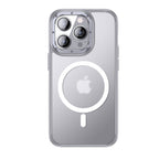 __vg|Gümüş|0|8680436696361-01|Apple iPhone 14 Pro Max Kılıf MagSafe Şarj Özellikli Mat Görünümlü Wlons Vevo Kapak