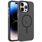 __vg|Siyah|0|8680436704189-01|Apple iPhone 14 Pro Max Kılıf Gordonix MagSafe Şarj Özellikli Buzlu Transparan C-Pro Sert Kapak