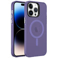 __vg|Derin Mor|0|8680436704202-01|Apple iPhone 14 Pro Max Kılıf Gordonix MagSafe Şarj Özellikli Buzlu Transparan C-Pro Sert Kapak