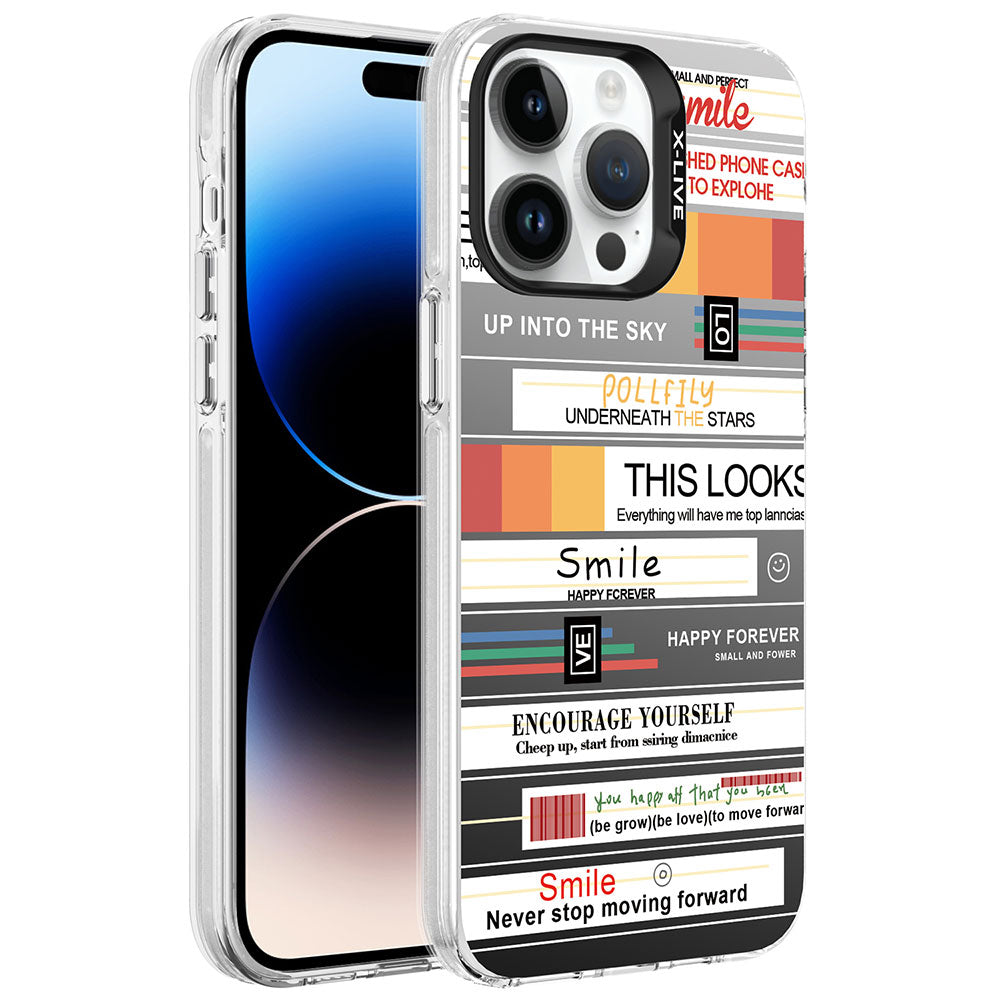 __vg|Mottolar|0|8680436704820-01|Apple iPhone 14 Pro Max Kılıf Desenli Gordonix Silver Sert Kapak