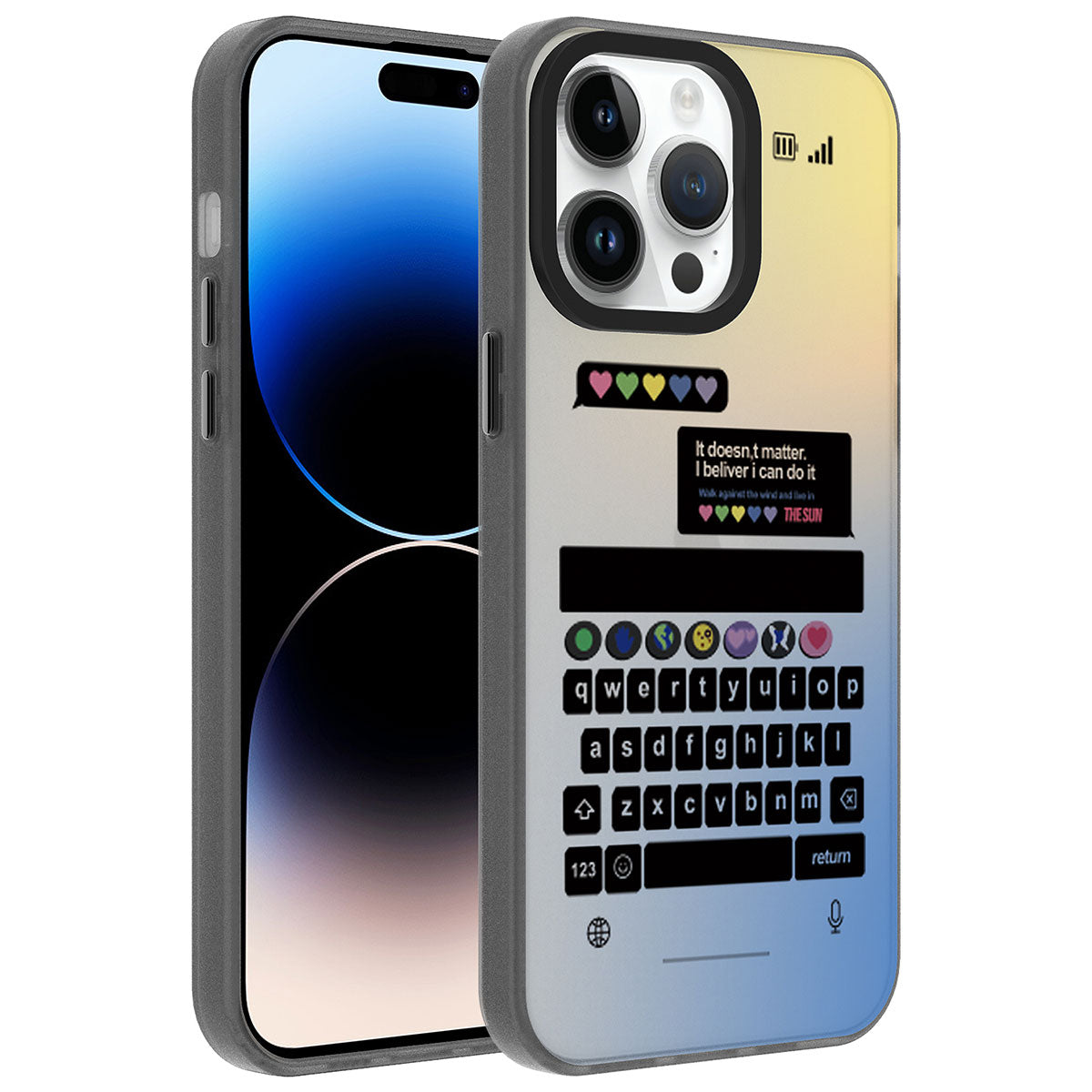 __vg|Klavye|0|8680436706275-01|Apple iPhone 14 Pro Max Kılıf Desenli Gordonix Dragon Sert Kapak