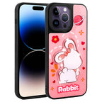 __vg|Pembe|0|8680436758090-01|Apple iPhone 14 Pro Max Kılıf Parlayan Kabartmalı İkonik Figürlü Gordonix Amas Silikon Kapak