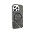 __vg|Gri|0|8680436773345-01|Apple iPhone 14 Pro Max Kılıf MagSafe Şarj Özellikli Fırça Boya Desenli Gordonix Palet Kapak