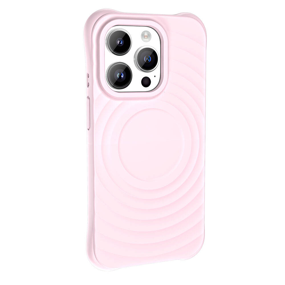__vg|Pembe Açık|0|8680436778333-01|Apple iPhone 14 Pro Max MagSafe Şarj Özellikli Airbagli Mat Görünümlü Gordonix Hepi Kapak
