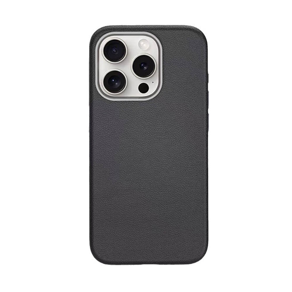 __vg|Siyah|0|8680436779859-01|Apple iPhone 14 Pro Max Kılıf MagSafe Şarj Özellikli PU Deri Gordonix Adora Kapak